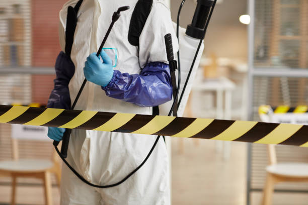 Professional Biohazard technician working in Westfield, IA